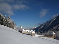 Abbaye Tamie neige