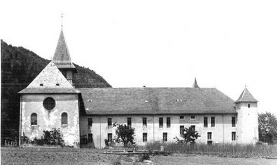 Façade sud avant 1970