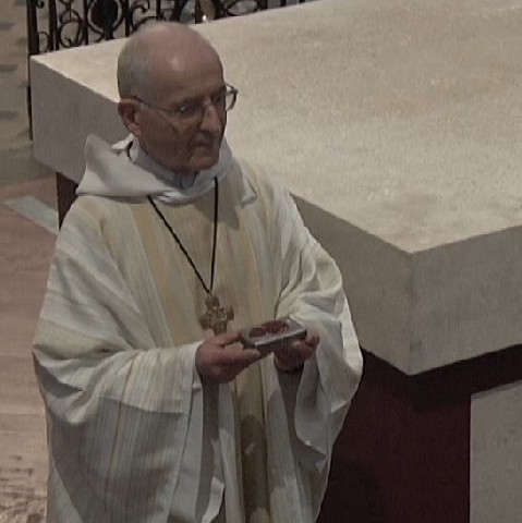 Relique pour l'autel à Vesoul