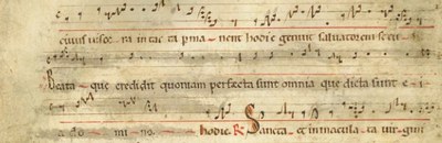 Grattages sur manuscrit